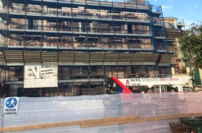 Trani, pericolo di crollo: ecco i lavori a un edificio in via Ognissanti