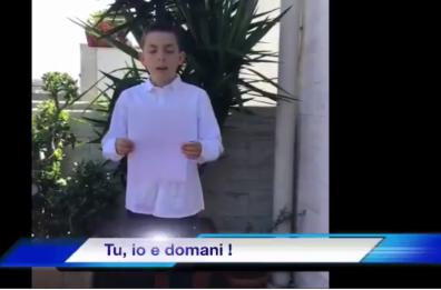 «Tu, io e domani», con una canzone i bimbi baresi spiegano il Covid 19