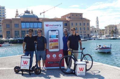 Arriva anche a Bari il servizio a domicilio Winelivery: un'app da «bere»
