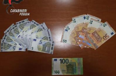 Peschici, coppia fa acquisti con banconote false: arrestati entrambi