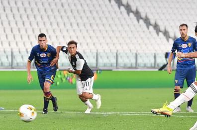 Lecce agguerrito, regge un tempo contro la Juve poi cade e perde 4-0