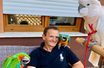 Enzo Salvi, uomo lancia pietre contro pappagallo del comico: denunciato