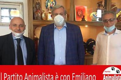 Regionali 2020, anche il partito Animalista sosterrà Emiliano