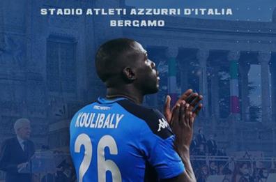 BERGAMO - Atalanta-Napoli, Koulibaly: in memoria vittime Coronavirus