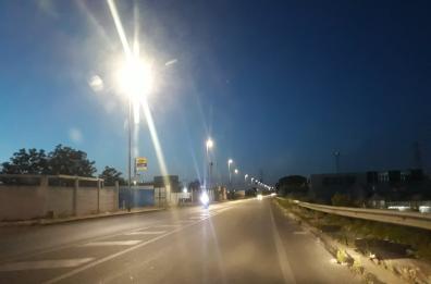 Bari, nuova luce su tutti i quartieri: vie e piazze illuminate a giorno