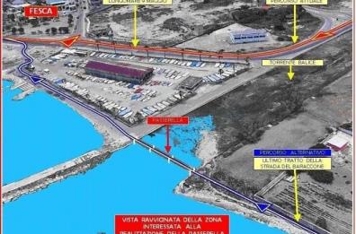 Bari, una pista ciclabile sul mare: cantieri aperti a San Cataldo