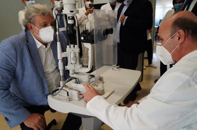 Emiliano al PTA di Trani e all'inaugurazione di Urologia ospedaliera del “Bonomo” di Andria