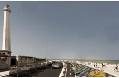 Bari, maxi aree pedonali, attrezzi e pista ciclabile: continua il restyling di San Cataldo 