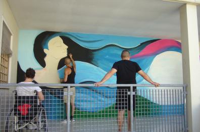 Lecce, l'arte dei murales unisce detenuti del carcere e studenti dell'Università 
