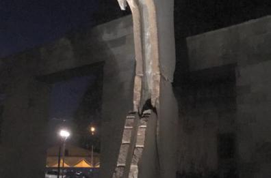 Metaponto, nel degrado il complesso scultoreo di Apollo e Dafne