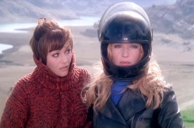 Vitti e Cardinale nel '74 a Gravina, antesignane di Thelma & Louise