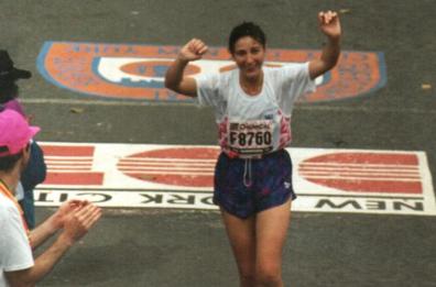 Una barlettana pazza di maratone. Si chiama Angela Gargano e ne ha corse mille