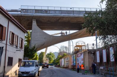 Potenza, un restauro da record per il Ponte Musmeci