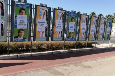 Barletta: «Manifesti elettorali? Ecco la solita giungla»