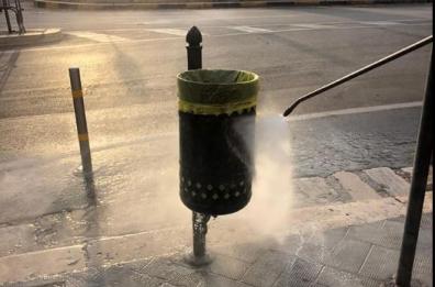 Polignano, focolaio Covid: parte sanificazione strade 