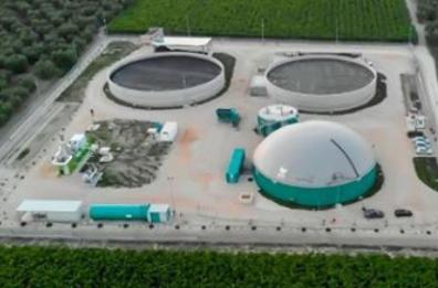 Andria, inaugurato impianto biogas tra i primi in Europa 