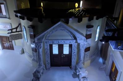 Brindisi, i monumenti in miniatura grazie a un falegname-artista