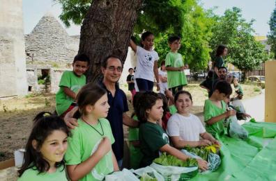 Putignano, l'orto scolastico premiato dal Wwf