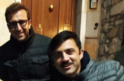 «Belli ciao», in stazione il set di Pio e Amedeo. Il regista Nunziante: «Io, i treni e il sud»