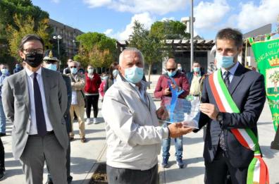 Francavilla F.na, ecco la piazza dedicata al campione Mimmo Caliandro