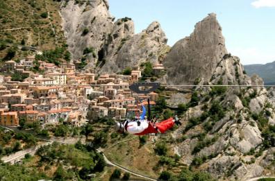 Dolomiti Lucane, il «volo dell'angelo» chiude in anticipo la stagione per la pandemia