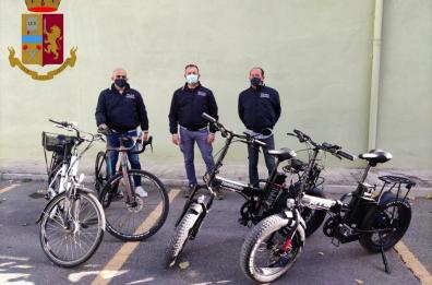 Matera, arrestato ladro «seriale» di biciclette