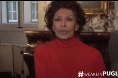 Le parole d'amore di Sophia Loren per la Puglia: il grazie social di Emiliano