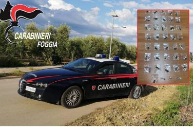 Foggia, a spasso con le dosi di hashish negli slip: 22enne arrestato 