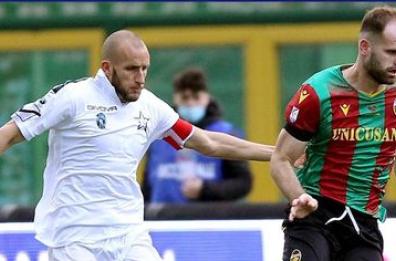 Bisceglie travolta dalla Ternana, perde 3-0 con la capolista: quarta sconfitta