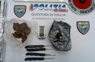 San Severo, in auto con l'eroina: arrestati 2 lucani in «trasferta»
