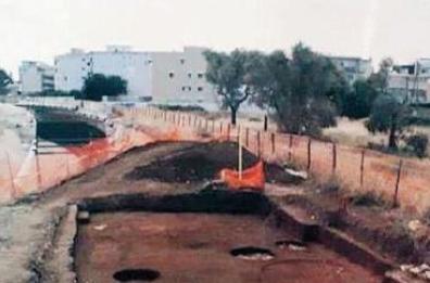 Capurso, ritrovamento archeologico nel cantiere Ferrovie Sud Est