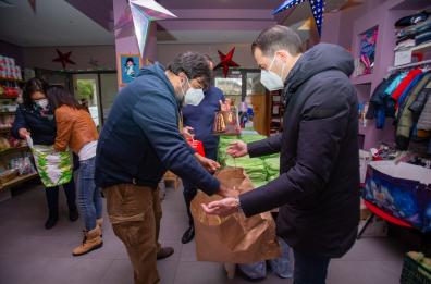 Potenza, il pranzo di Natale offerto a 120 famiglie da cittadini e imprese