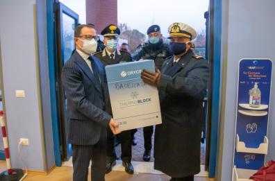 Potenza,  l'arrivo dei vaccini anti-Covid al San Carlo