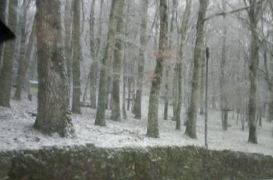 Torna la neve in Puglia, imbiancati i Monti della Daunia e brusco calo della colonnina di mercurio