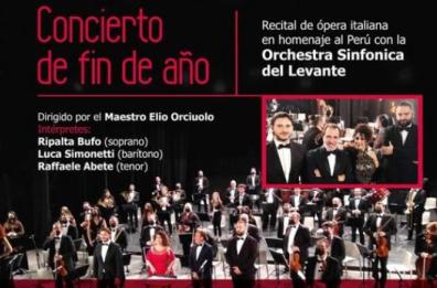 Capodanno, trasmesso in Perù concerto dell'Orchestra del Levante registrato al Kismet di Bari  