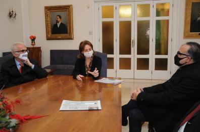 La «ripartenza» della Gazzetta: l'editore Ladisa in visita nella Bat