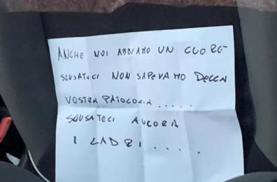 Bari, auto per disabili rubata nel parcheggio: dopo il tam tam social i ladri la restituiscono