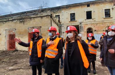 Bari, posta prima pietra cantiere sede Cnr nell'ex Manifattura tabacchi Vd