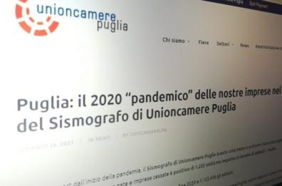 Imprese in Puglia, saldo positivo nel 2019-2020: + 1.222, ma ci sono 16.405 addetti in meno