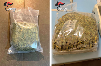 Bitonto, nascondeva in auto 1 kg di marijuana «amnesia»: arrestato
