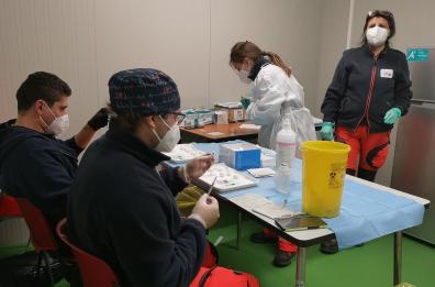 La neve non ferma le vaccinazioni In Basilicata record per gli over 80