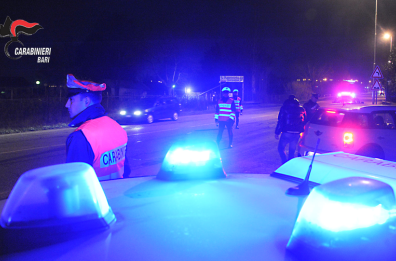 Covid 19 ad Andria, dà testata a un carabiniere per evitare la multa: arrestato