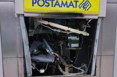 Cerignola, tentarono di assaltare Postamat con esplosivo: condannati 2 banditi 