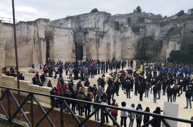 Matera al lavoro per la piena fruizione della Cava del Sole dedicata a Sassoli