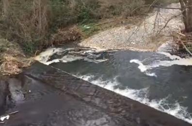 Basilicata, onda nera nella fiumara Marmo