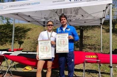 Canoa fondo, la 15enne barese Centrone è campionessa d'Italia