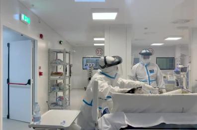 Bari, in trincea nell'ospedale Covid 
in Fiera c'è anche Antonio Moschetta 