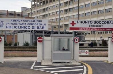 Bari, detenuto aggredisce medici e scorta al pronto soccorso del Policlinico