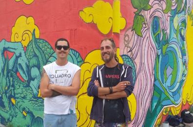«Dipingo i muri con la mia fantasia», lo street artist pugliese Davide Curci si racconta