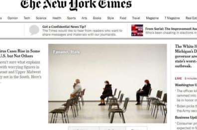 Fasano, l'hub di Conforama finisce sul New York Times